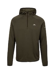 Trespass Male Green Montgo Active Hoodie - Image 1 of 2