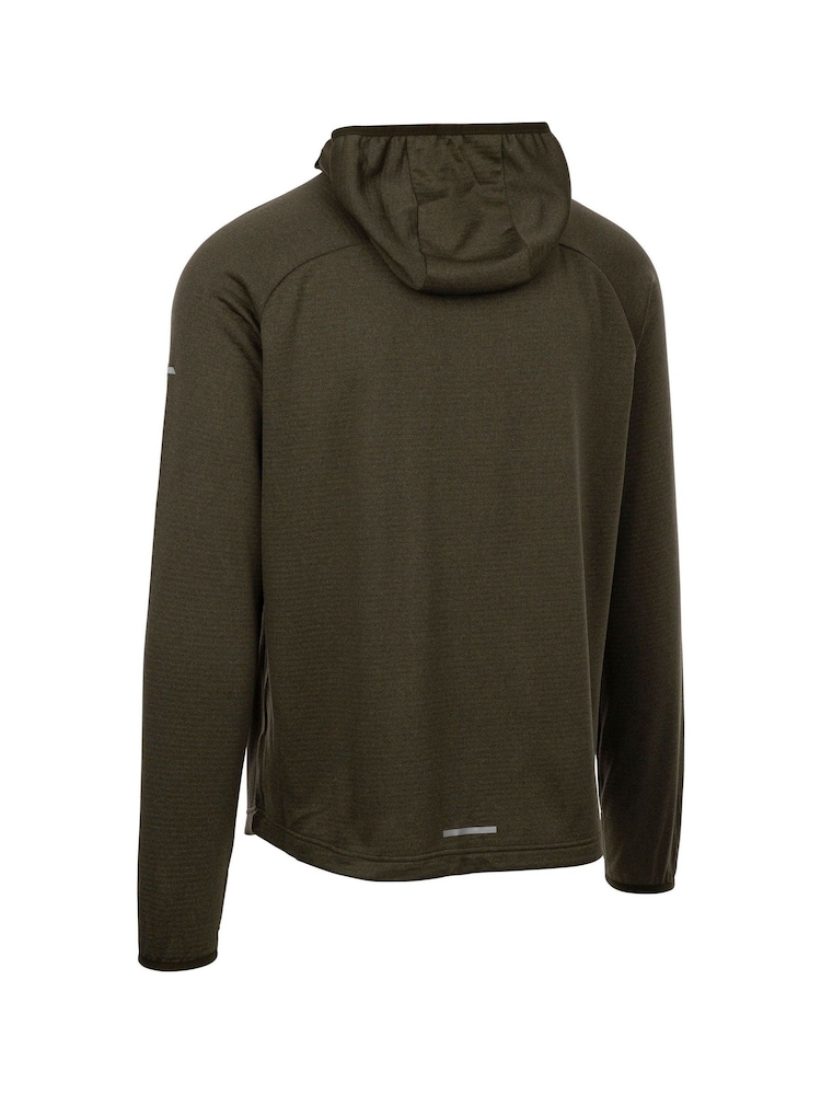 Trespass Male Green Montgo Active Hoodie - Image 2 of 2