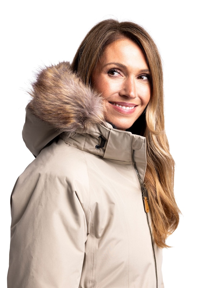 Trespass Female Cream Celebrity Jacket TP50 - Image 4 of 7