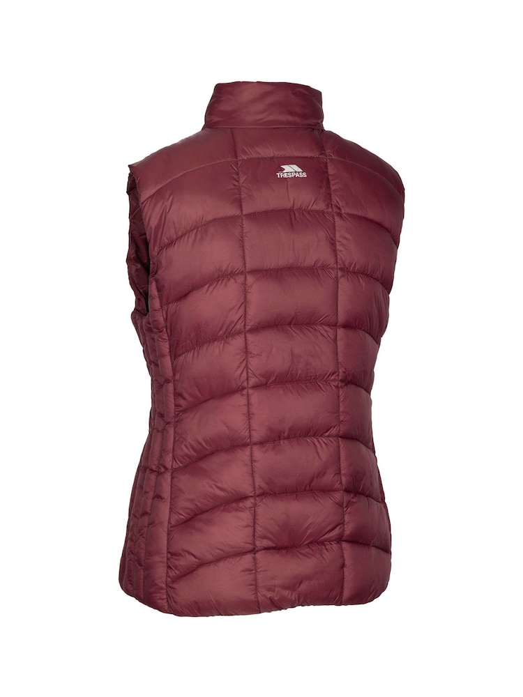 Trespass Female Purple Ogbere Gilet TP50 - Image 2 of 2