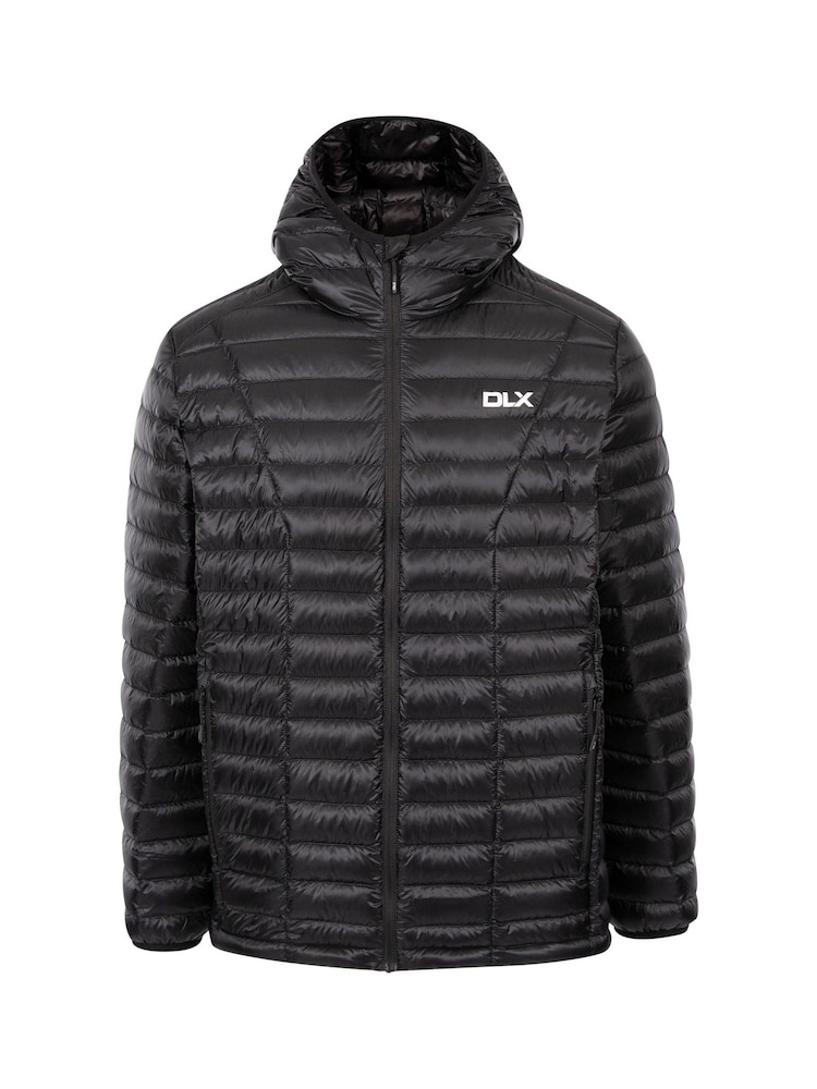 DLX Black Mens Zoltan Down Black Jacket - Image 1 of 2