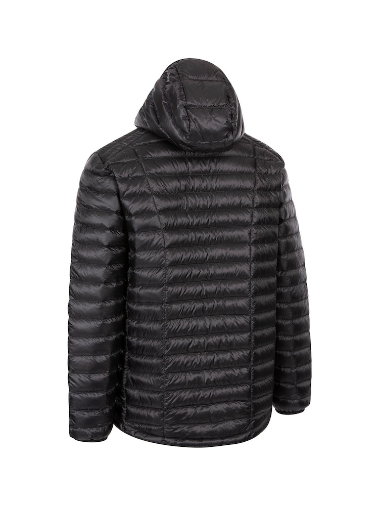 DLX Black Mens Zoltan Down Black Jacket - Image 2 of 2