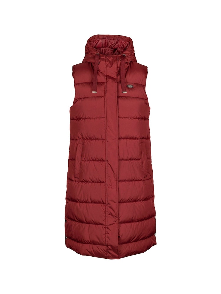 Trespass Female Red Leona Padded Gilet - Image 1 of 2