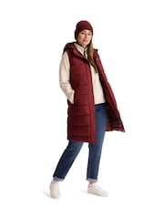 Trespass Red Leona Padded Gilet - Image 4 of 6