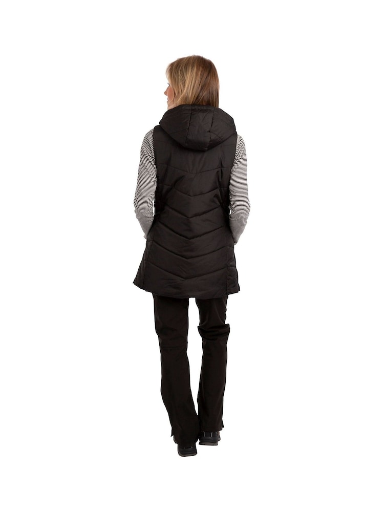 Trespass Female Juniper Casual Black Gilet - Image 2 of 5