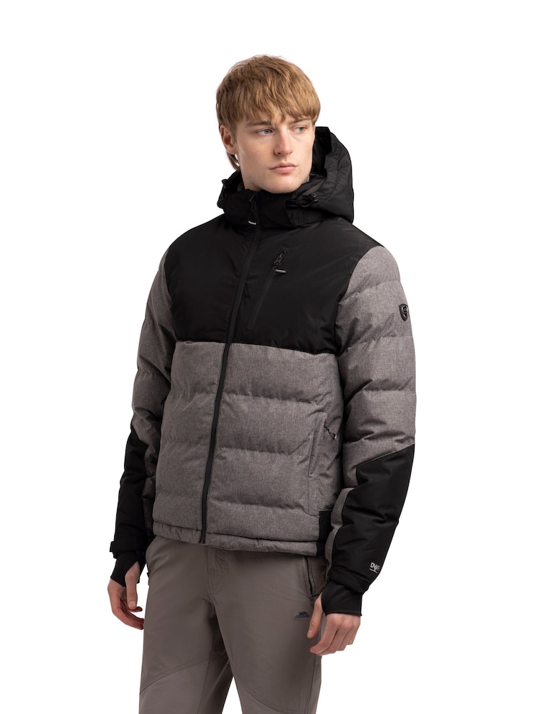 Trespass Mens Grey Delabole Casual Jacket - Image 2 of 5