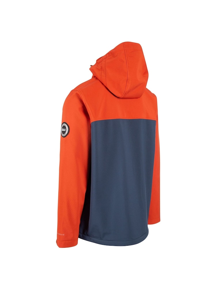 DLX Mens Orange Moyler Softshell Jacket - Bild 2 von 2