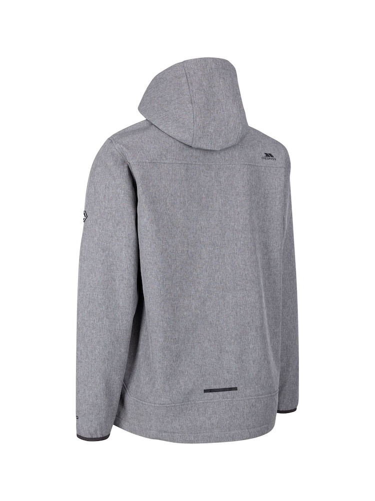 Trespass Mens Anak Softshell Grey Jacket - Image 2 of 2