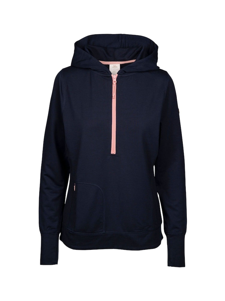 Trespass Female Blue Zia Casual Hoodie - Imagen 1 de 2