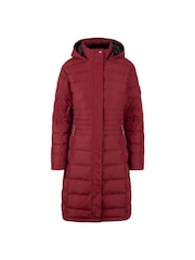 Trespass Female Red Bitsy Down Jacket - Image 6 of 7