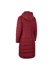 Trespass Female Red Bitsy Down Jacket - Image 7 of 7