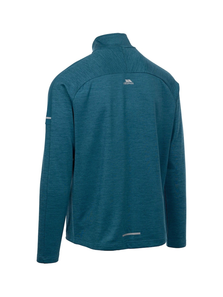 Trespass Mens Blue Caldez Active Top - Image 2 of 2