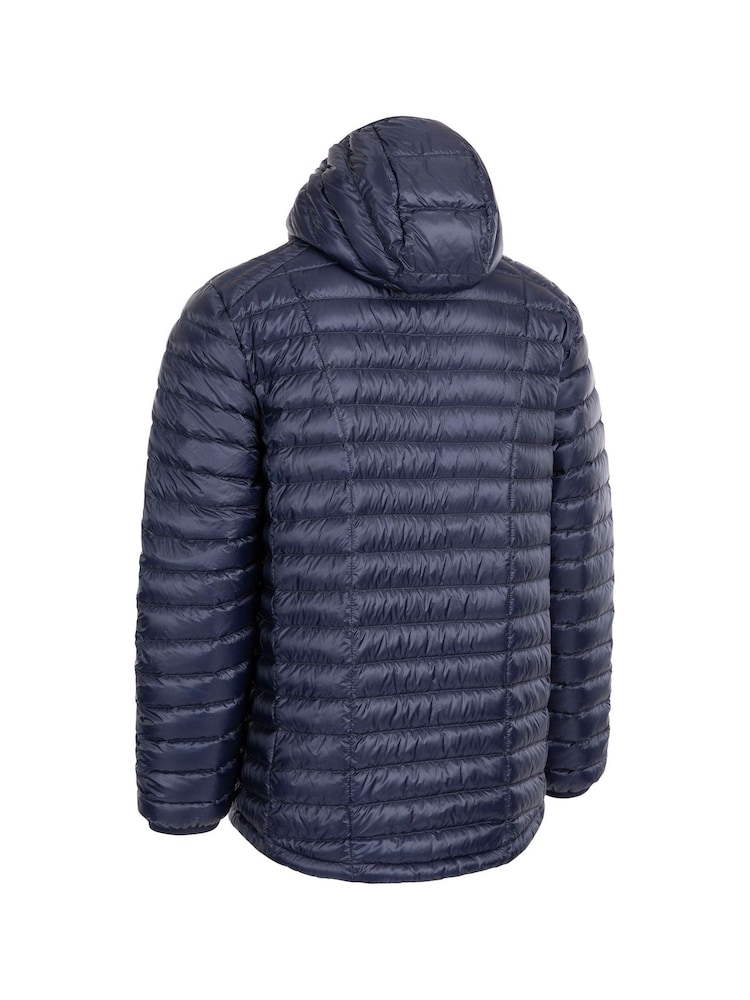 DLX Blue Mens Blue Zoltan Down Jacket - Image 2 of 2