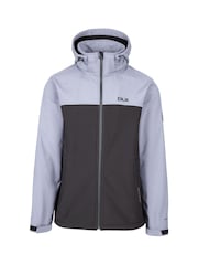 DLX Grey Mens Grey Moyler Softshell Jacket - Image 1 of 2