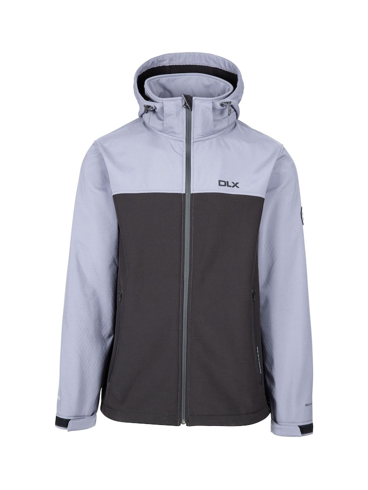 DLX Grey Mens Grey Moyler Softshell Jacket - Image 1 of 2