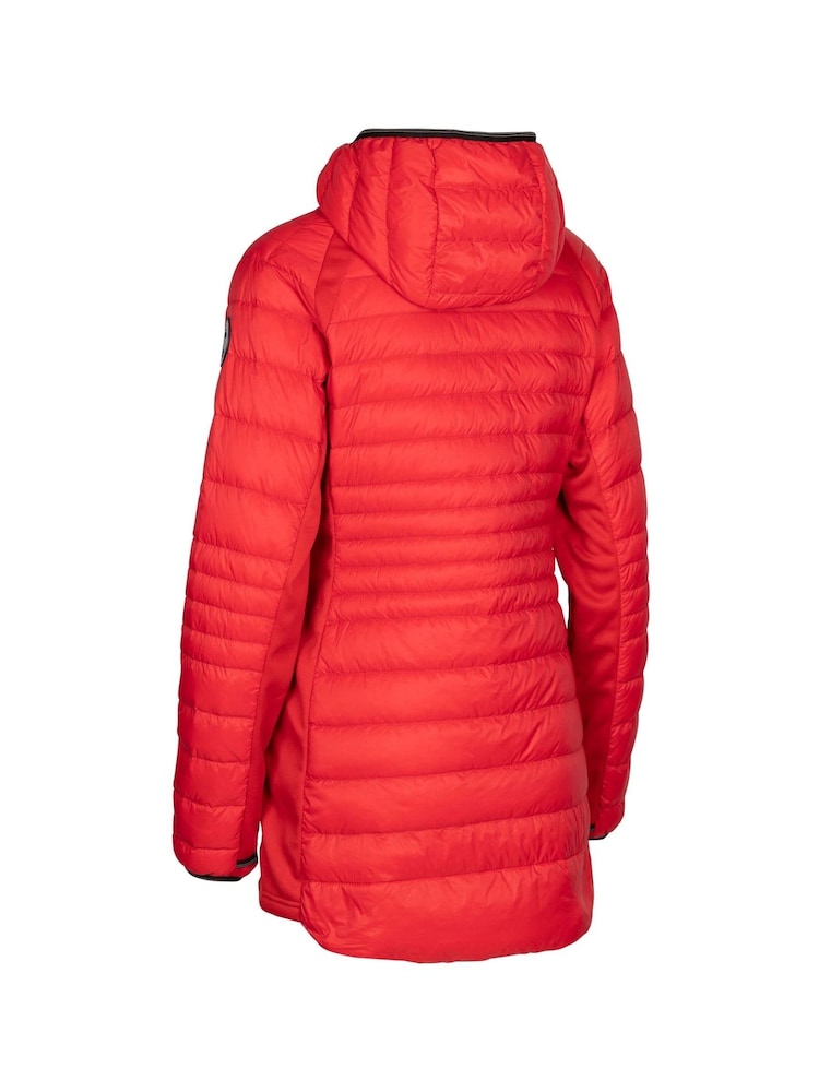 Trespass Female Red Hub Down Jacket - Image 2 of 2