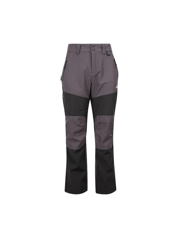 Trespass Mens Marco Softshell Black Trousers - Image 1 of 1