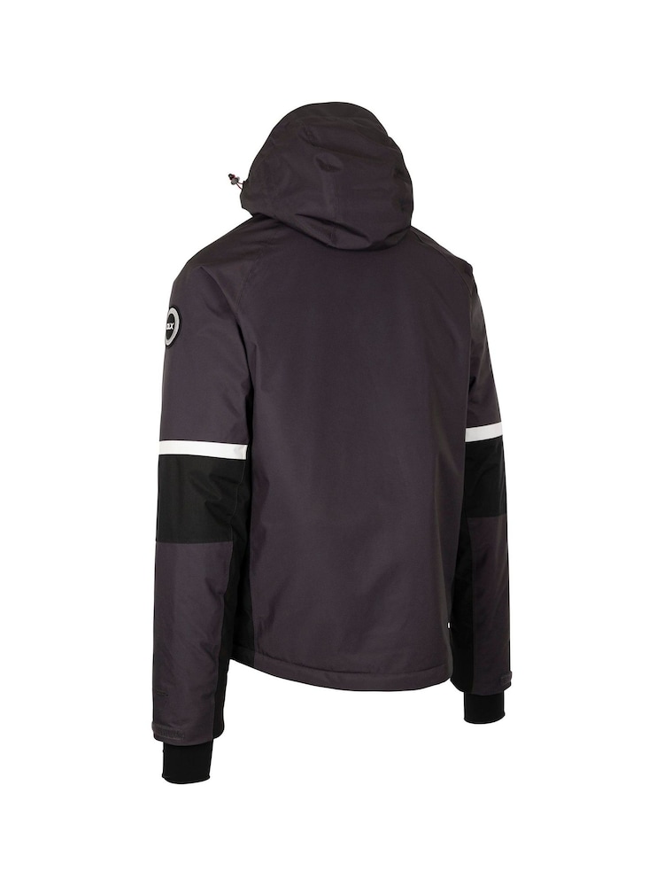 DLX Grey Mens Grey Mackle Ski Jacket - Image 2 of 2