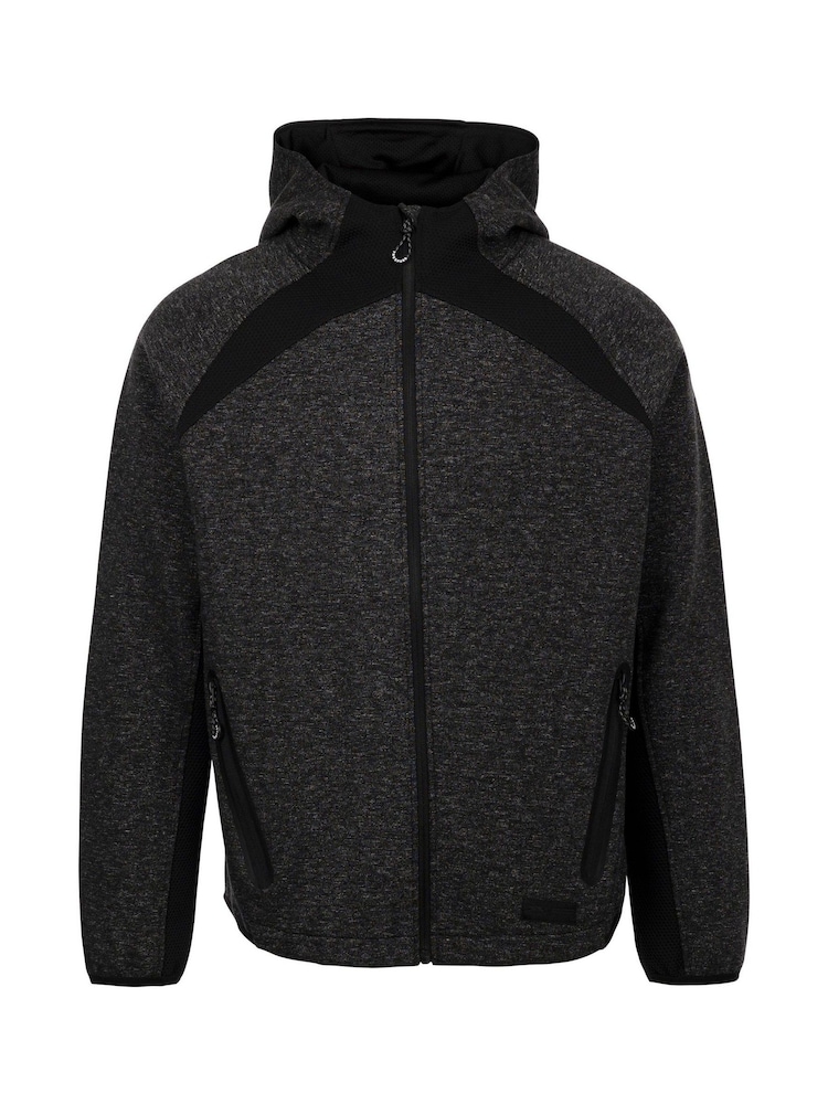 Trespass Male Chapa Active Black Hoodie - Image 1 of 2