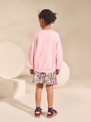 Pink Sequin Heart Sweatshirt (3-16yrs) - Image 3 of 8