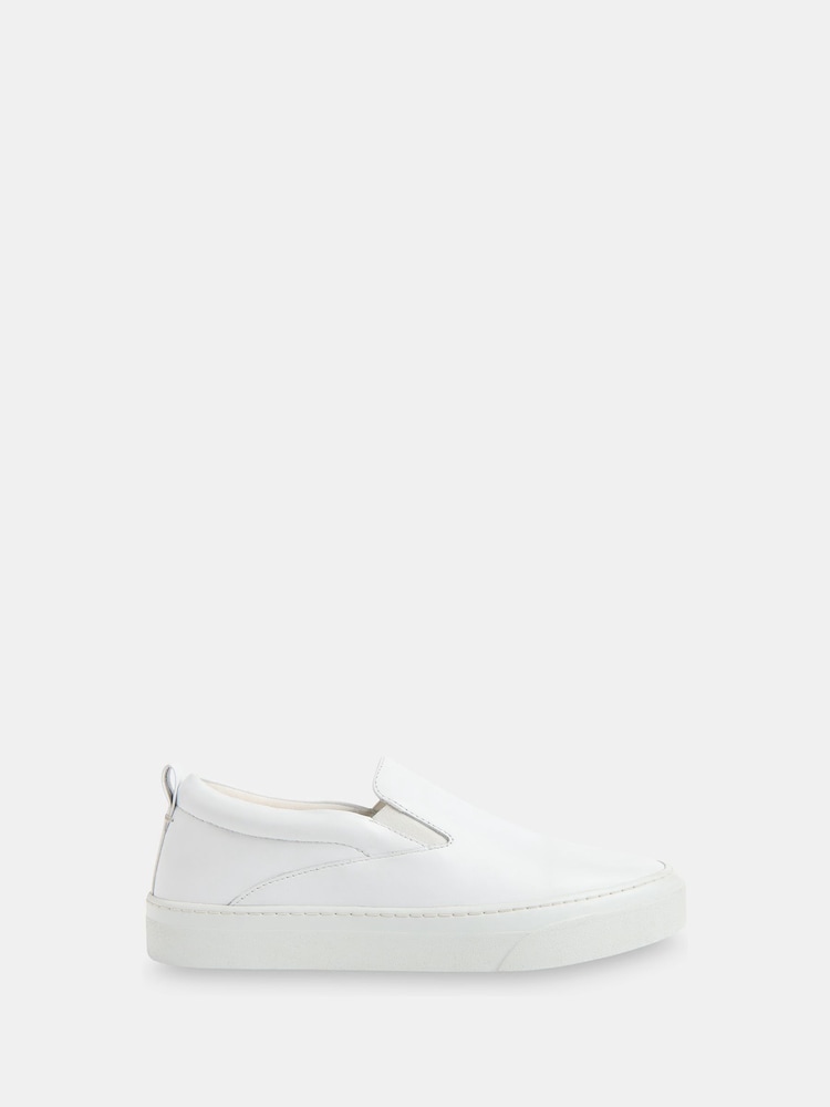 Whistles White Kinsley Slip On Trainers - Image 1 of 4