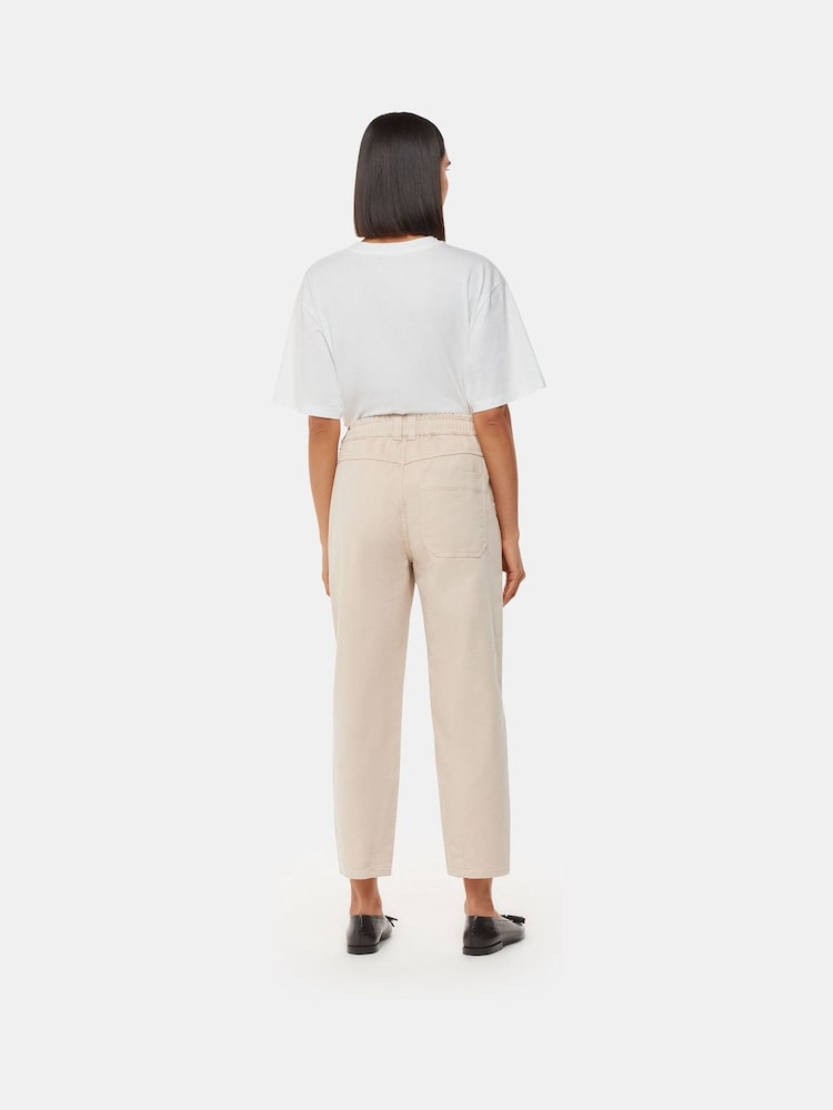 Whistles Nude Tessa Casual Trousers - Image 2 of 5