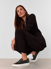 Whistles Black Kinsley Slip On Trainers - Image 1 of 4
