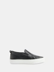 Whistles Black Kinsley Slip On Trainers - Image 2 of 4
