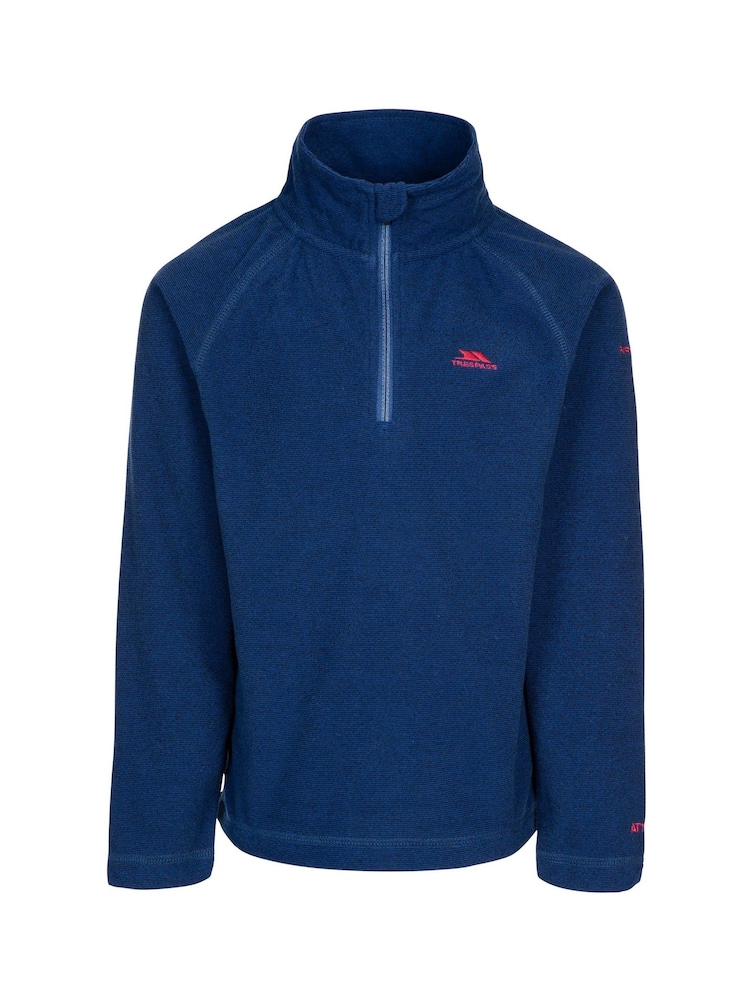 Trespass Kids Blue Keynote Fleece - Image 1 of 2