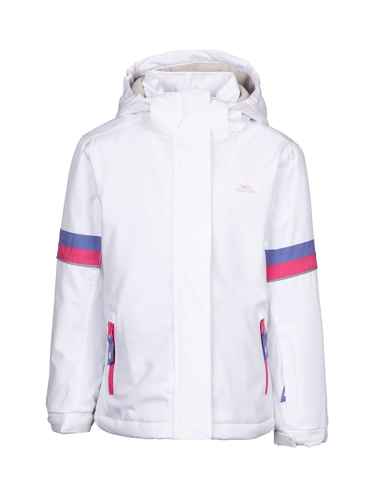 Trespass Kids Kharli White Ski Jacket - Изображение 1 из 2