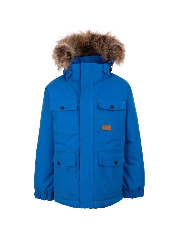 Trespass Male Blue Upsider Rainwear Jacket TP50 - Image 1 of 2