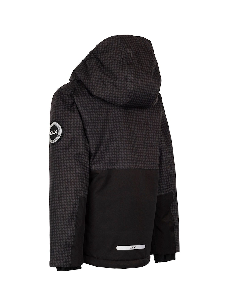DLX Black Kids Keeya Ski Black Jacket - Image 2 of 2