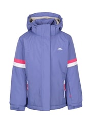 Trespass Kids Blue Kharli Ski Jacket - Image 1 of 2