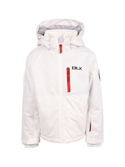 DLX Kids Keeya Ski White Jacket - صورة 1 من 2