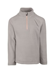 Trespass Kids Grey Meadows Fleece AT100 - Image 1 of 2