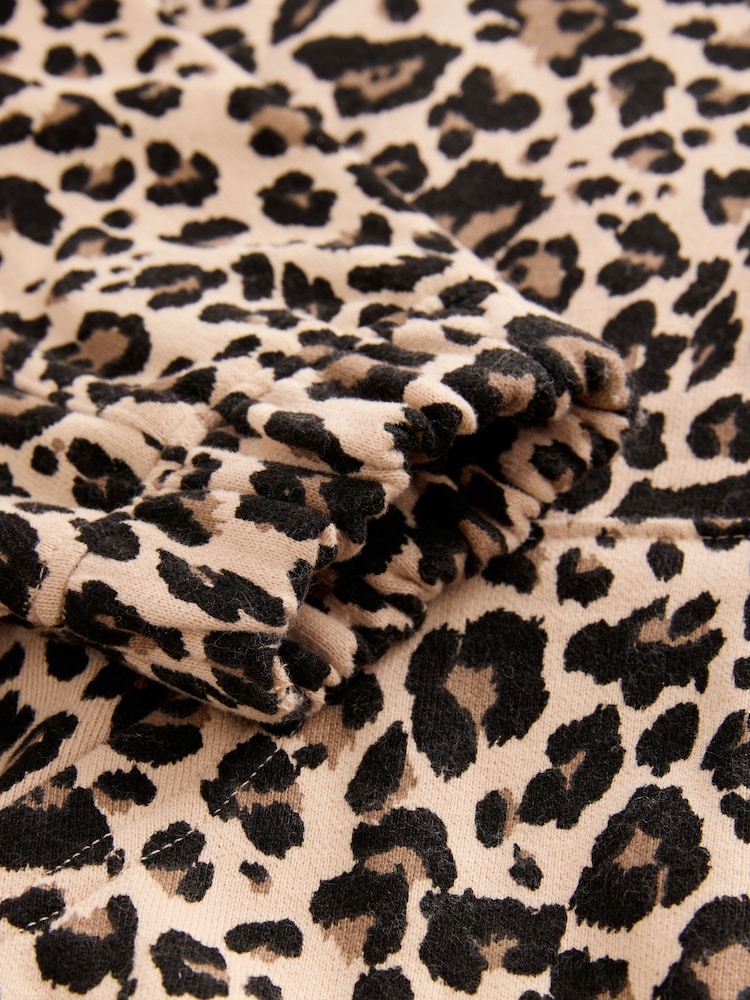 Neutral Animal Zip Through Hoodie (3-16yrs) - Image 6 of 6