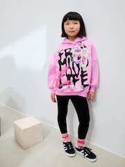 Pink Graffiti Hoodie (3-16yrs) - Image 2 of 8