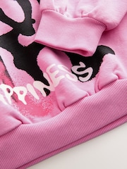 Pink Graffiti Hoodie (3-16yrs) - Image 7 of 8