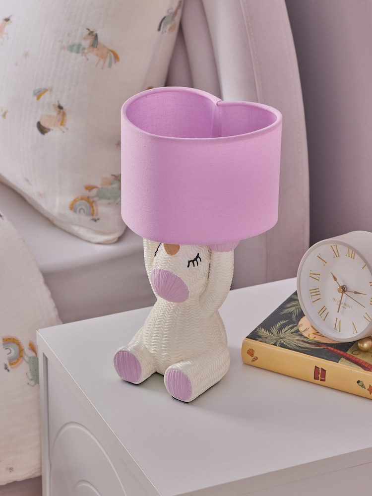 Pink Unicorn Rechargeable Table Lamp - Image 2 of 6