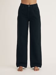 Nobodys Child Black Wide Leg Jean - Regular - Image 1 of 4