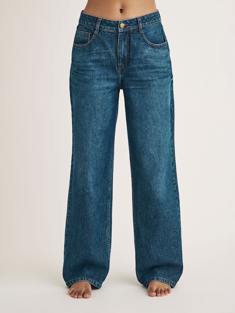 Nobodys Child Blue Wide Leg Jean - Regular - Image 1 of 4
