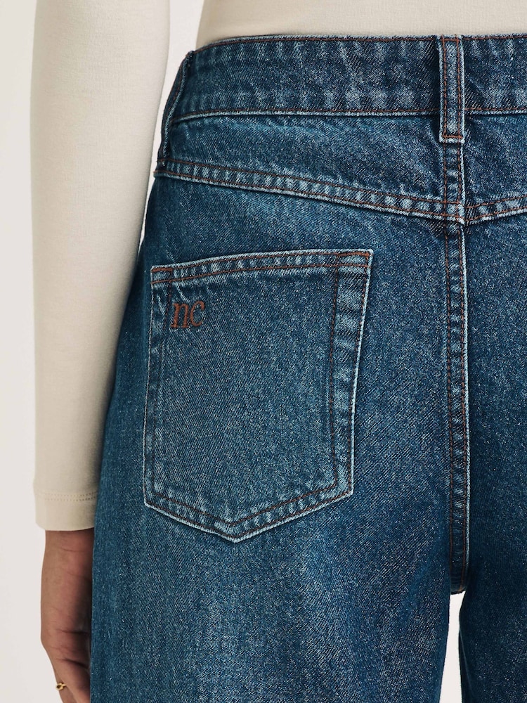 Nobodys Child Blue Wide Leg Jean - Regular - Image 4 of 4