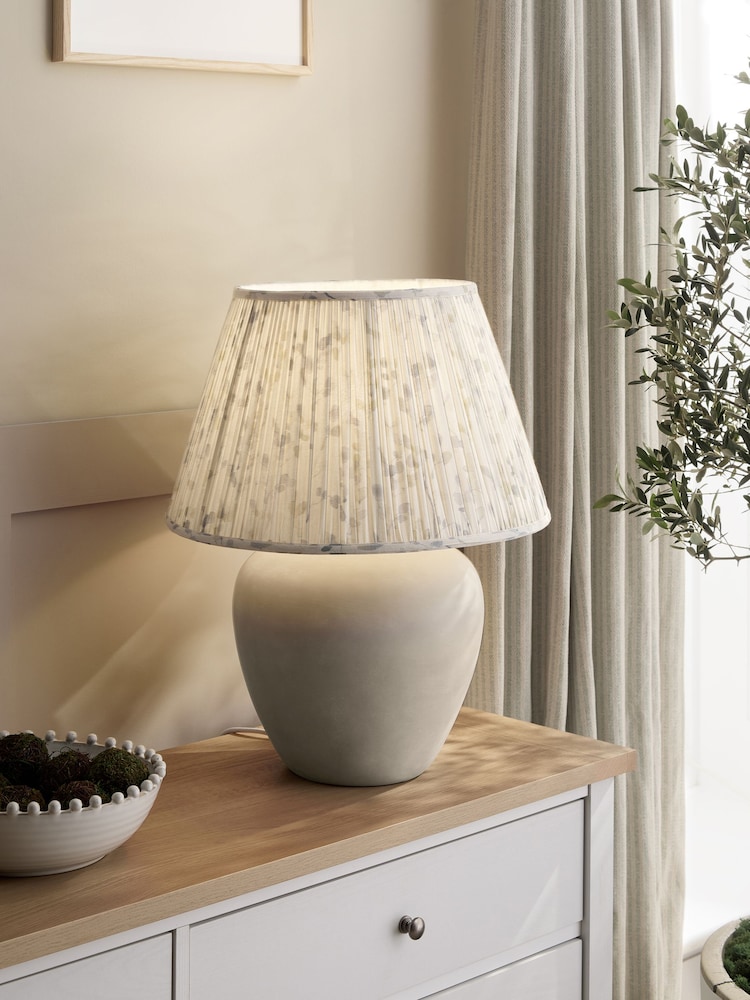 Grey Lydford Table Lamp Base - Image 2 of 5