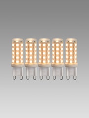 G9 3W LED Light Bulbs 5 Pack - Image 1 of 2