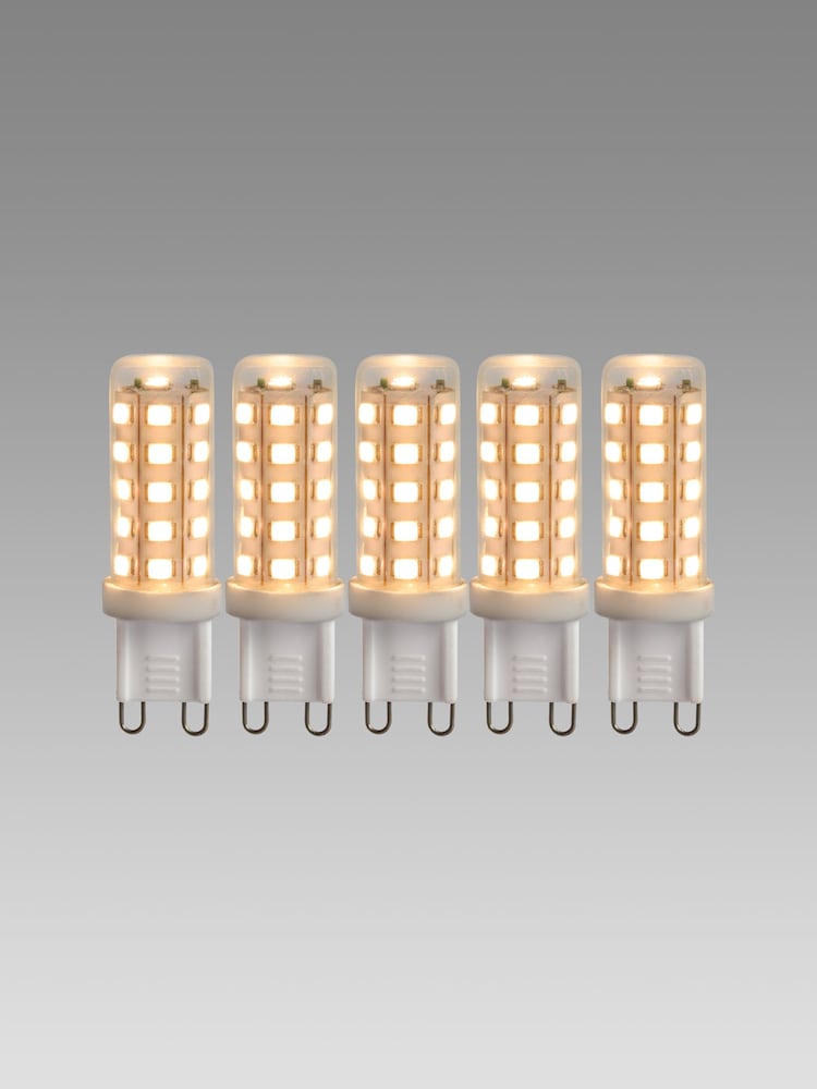 G9 3W LED Light Bulbs 5 Pack - Image 1 of 2