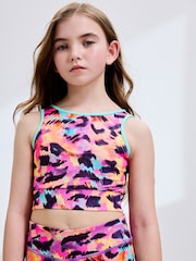 Multi Animal Sports Crop Top (5-16yrs) - Image 1 of 9