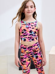 Multi Animal Sports Crop Top (5-16yrs) - Image 2 of 9