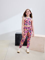 Multi Animal Sports Crop Top (5-16yrs) - Image 4 of 9