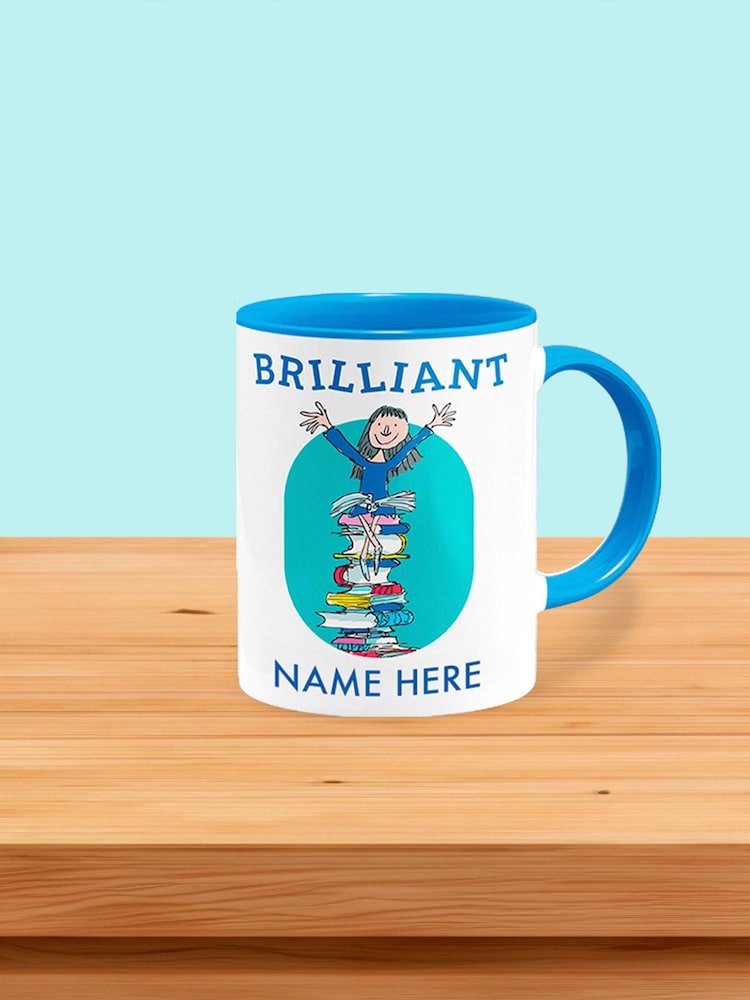 Matilda, Roald Dahl Personalised Coloured Mug by Star Editions - Image 1 of 4