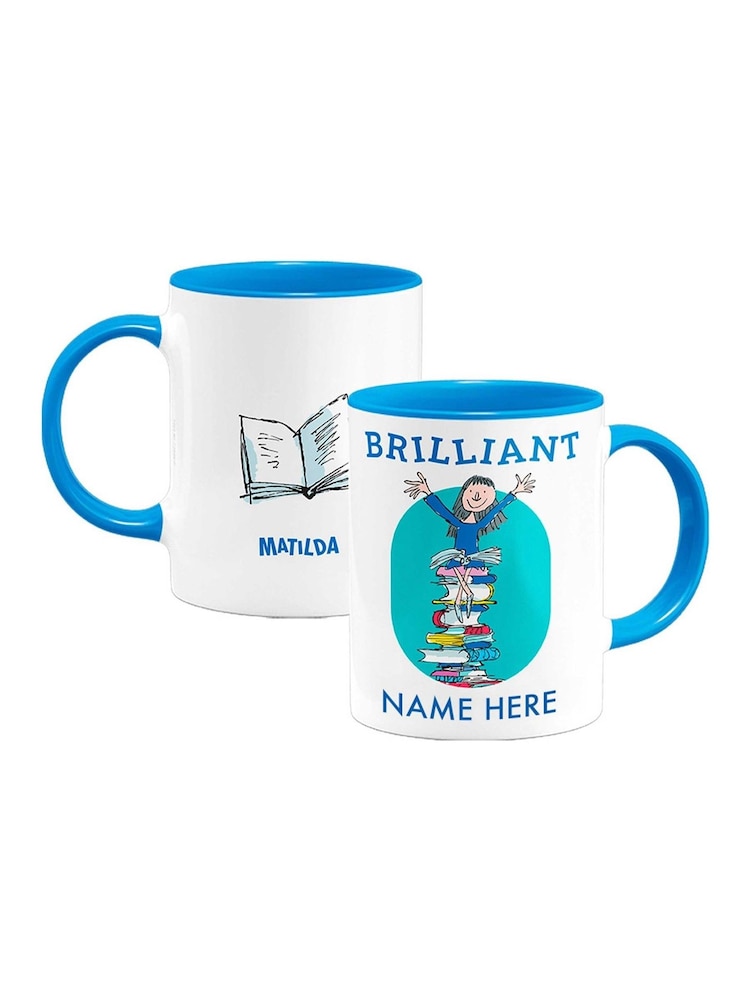 Matilda, Roald Dahl Personalised Coloured Mug by Star Editions - Image 4 of 4